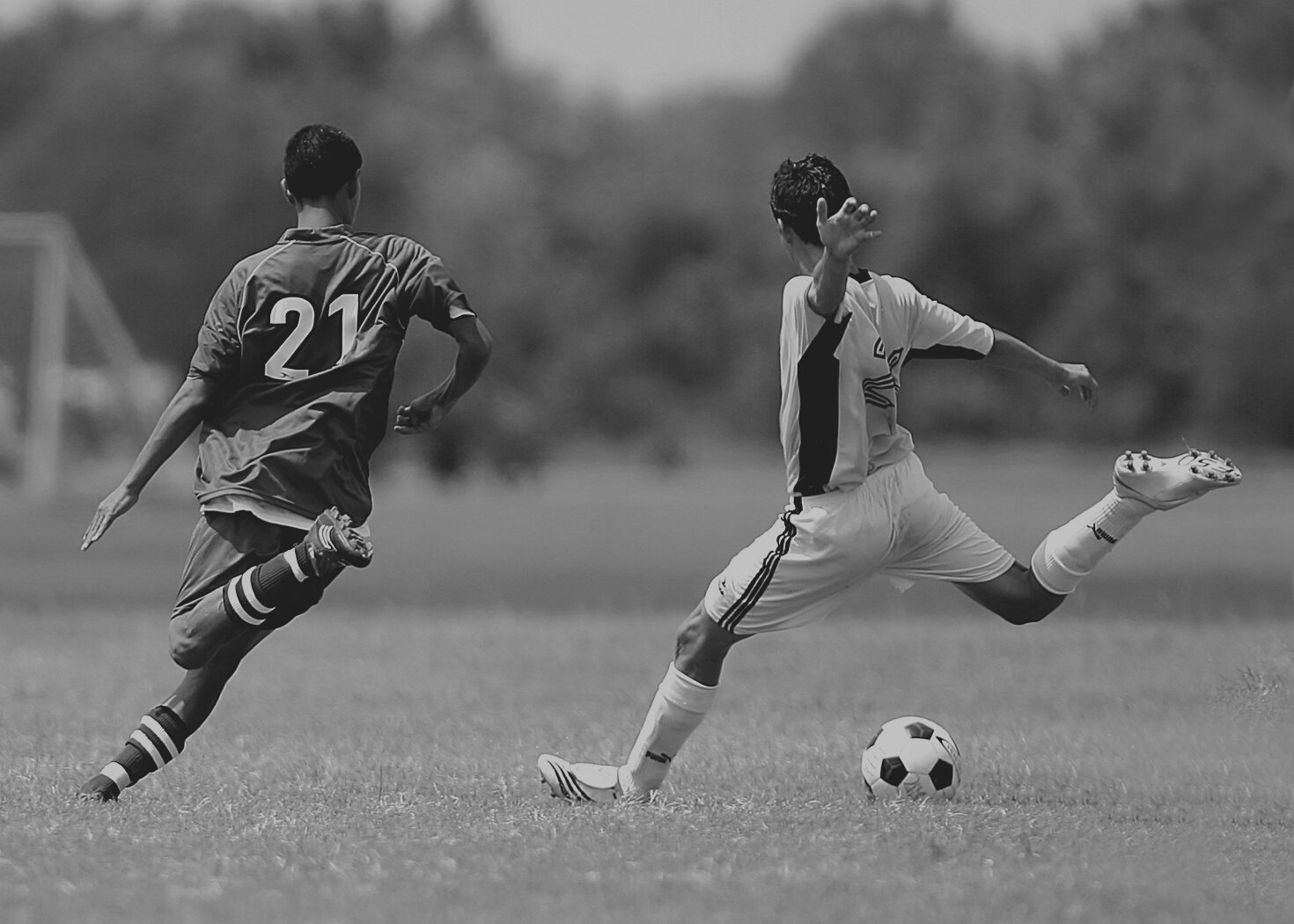 Men Playing Soccer